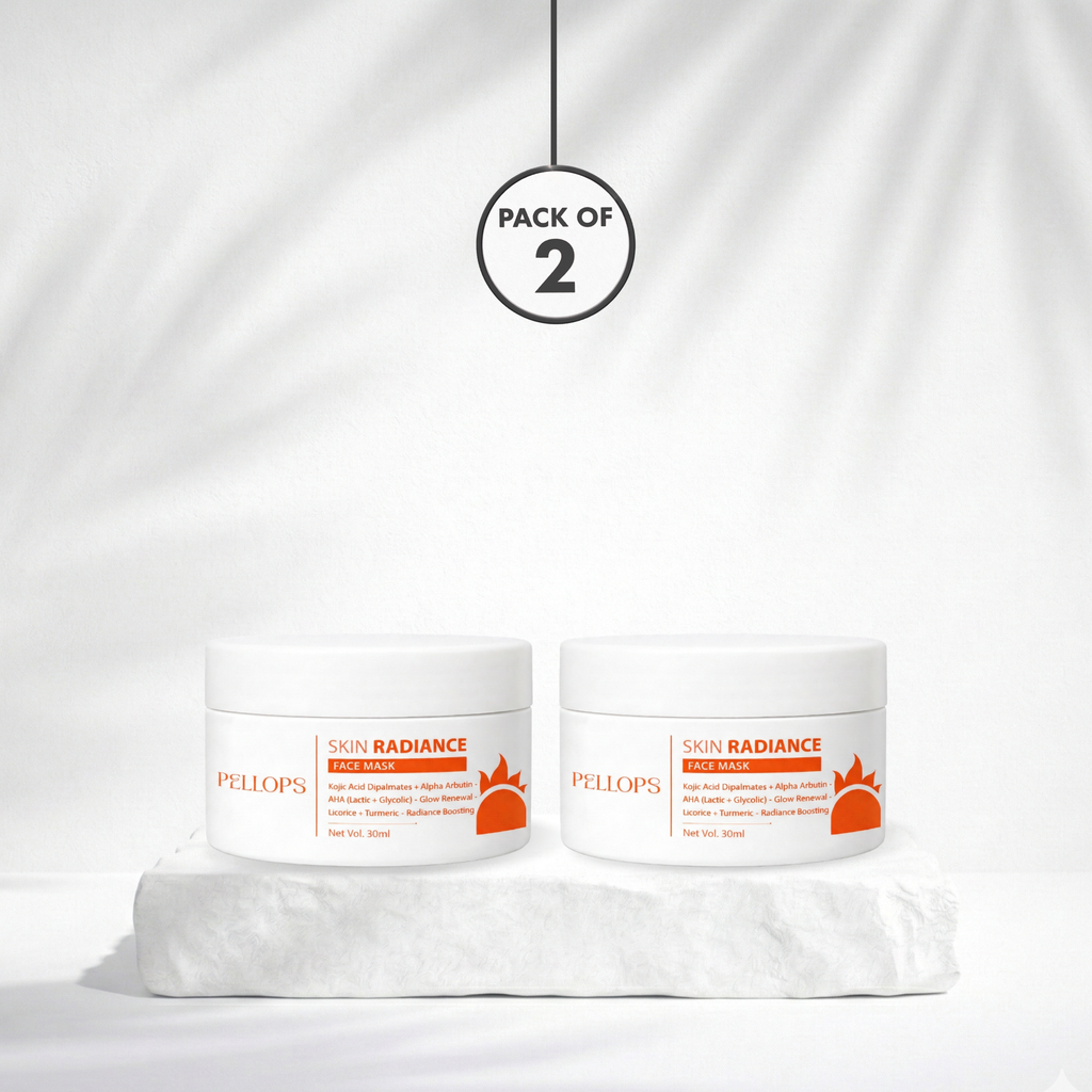 Skin Radiance Mask - Kojic Acid & Turmeric Pack of 2