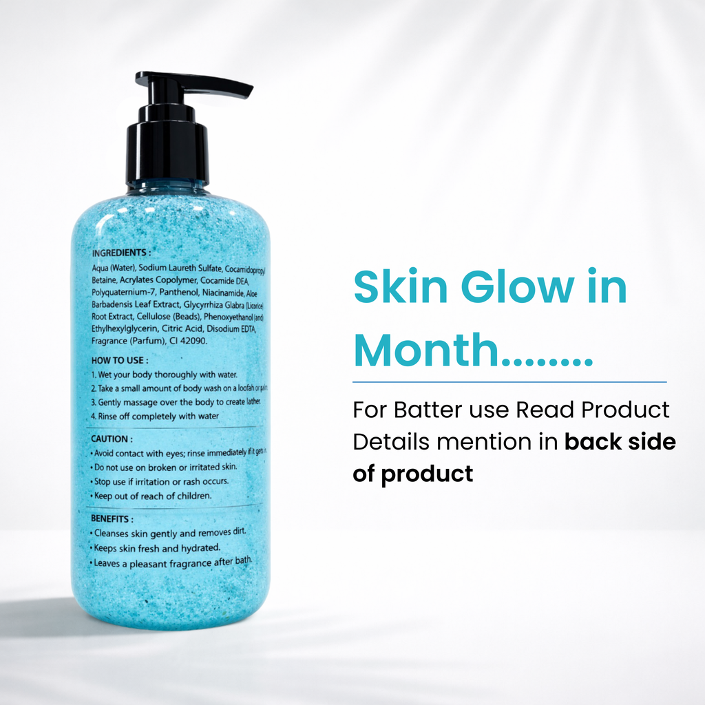 De-Tan Body Wash: Licorice & Aloe for Glowing Skin