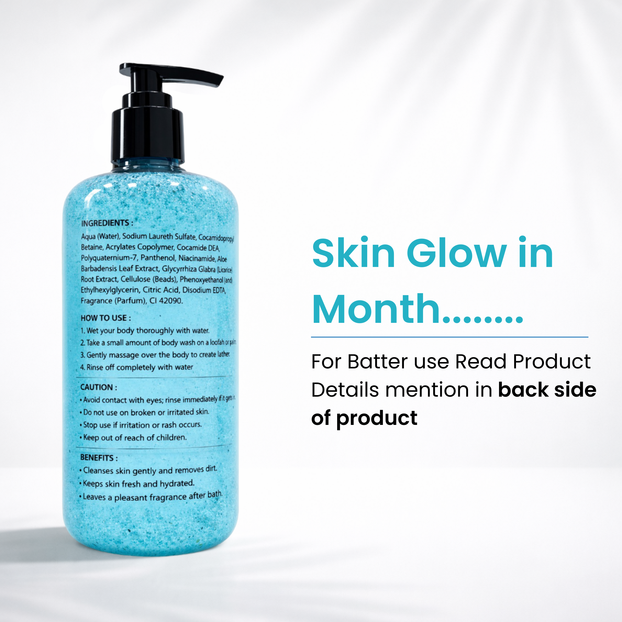 De-Tan Body Wash: Licorice & Aloe for Glowing Skin